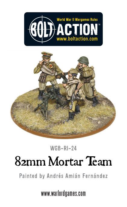 Bolt Action: Soviet 82mm Mortar Team