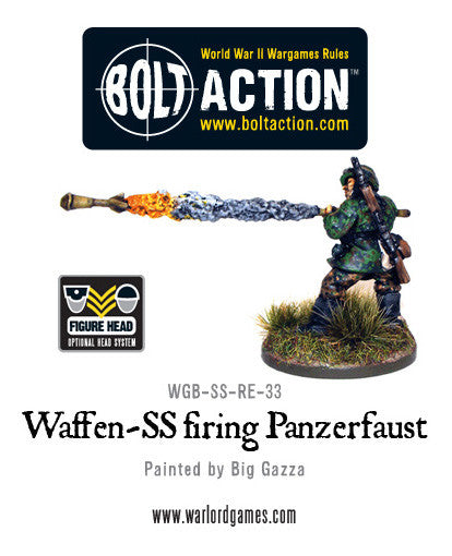 Bolt Action: German - Waffen-SS Firing Panzerfaust