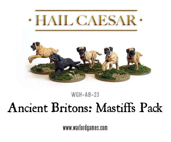 Hail Caesar: Enemies of Rome - Ancient Britons: Mastiffs Pack