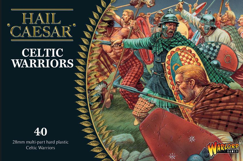Hail Caesar: Enemies of Rome - Ancient Celts: Celtic Warriors plastic boxed set