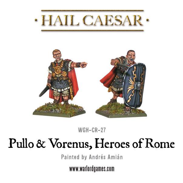 Hail Caesar: Romans - Caesarians Pullo and Vorenus, Heroes of Rome