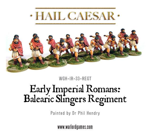 Hail Caesar: Romans - Early Imperial Romans: Balearic Slingers Regiment