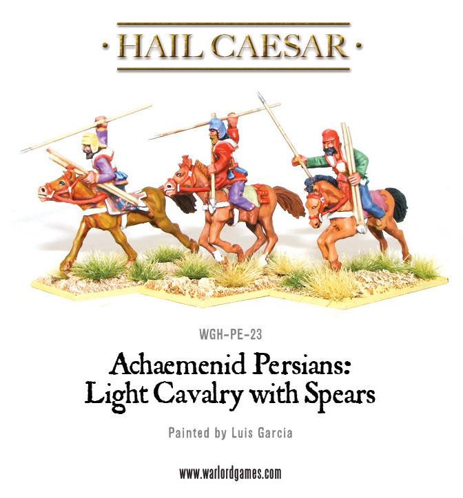 Hail Caesar: Aegean States - Persian light cavalry with spears