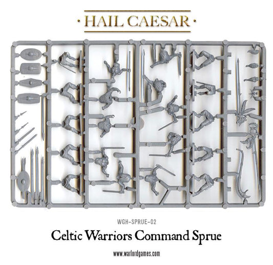 Hail Caesar: Enemies of Rome - Ancient Celts: Celtic Warriors plastic boxed set