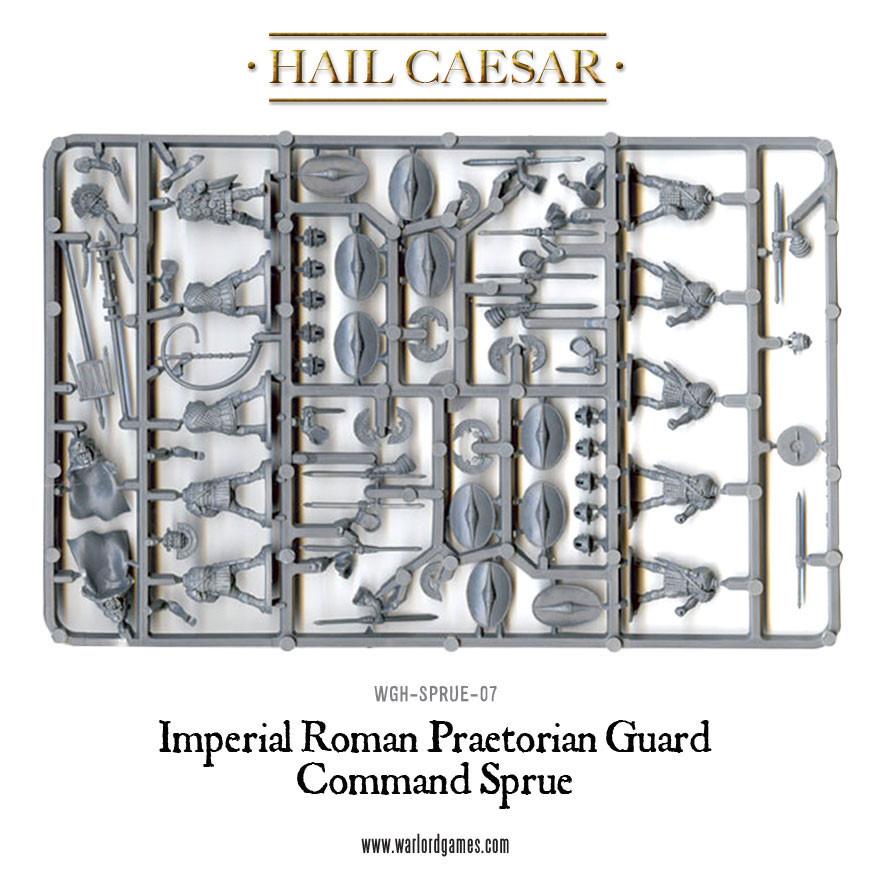 Hail Caesar: Romans - Imperial Roman Praetorian Guard Command Sprue