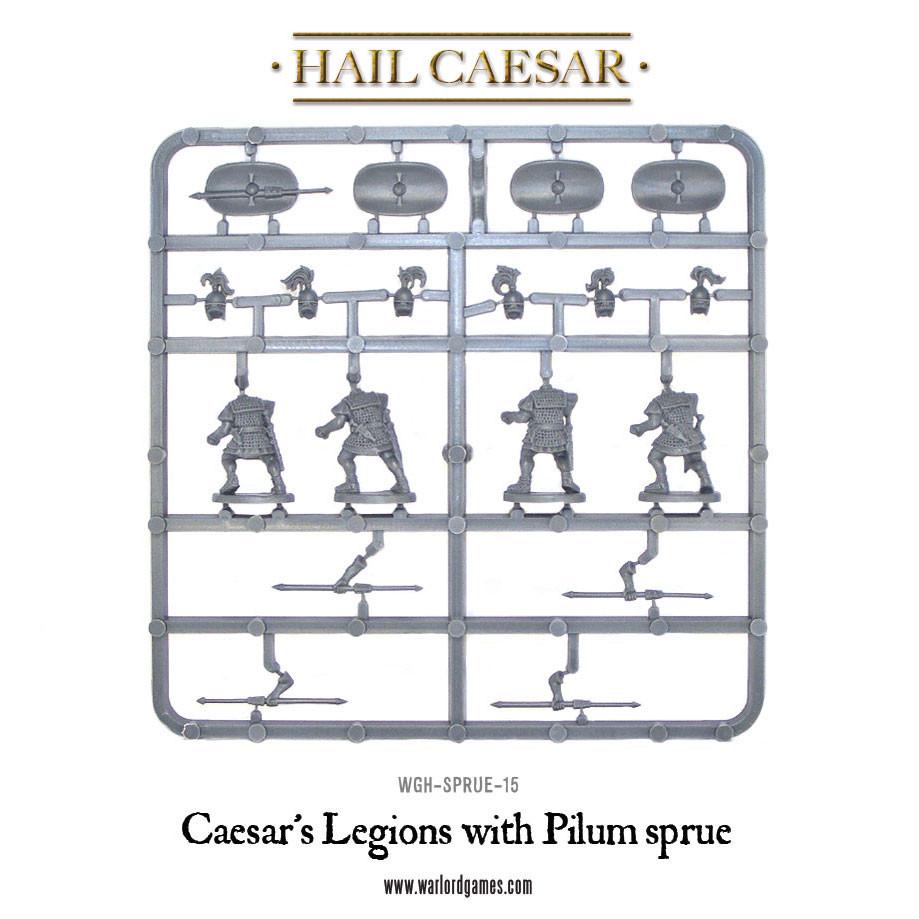 Hail Caesar: Romans - Caesar's Legions with pilum sprue