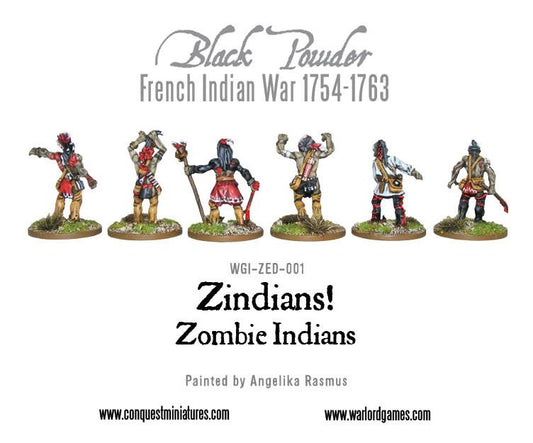 Warlords of Erehwon: Undead - Zindians! - Zombie Indians