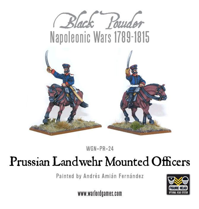 Black Powder: Prussians - Napoleonic Wars: Prussian Landwehr Mounted Officers 1789-1815