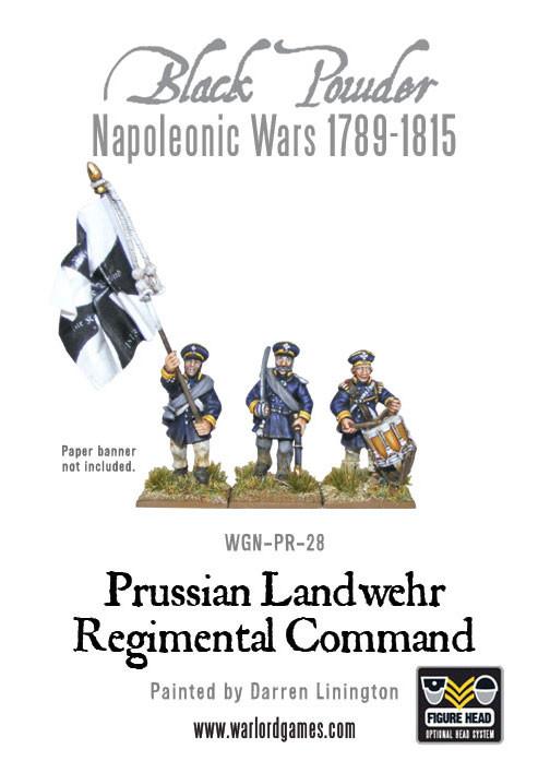 Black Powder: Prussians - Prussian Landwehr Regimental Command