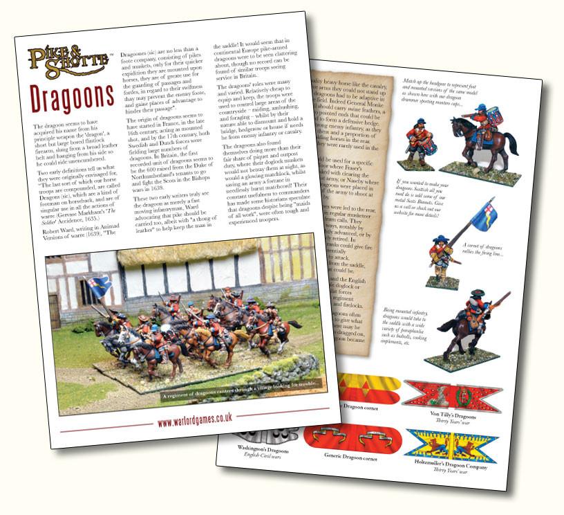 Pike & Shotte: The English Civil Wars & Thirty Years War - Dragoons boxed set