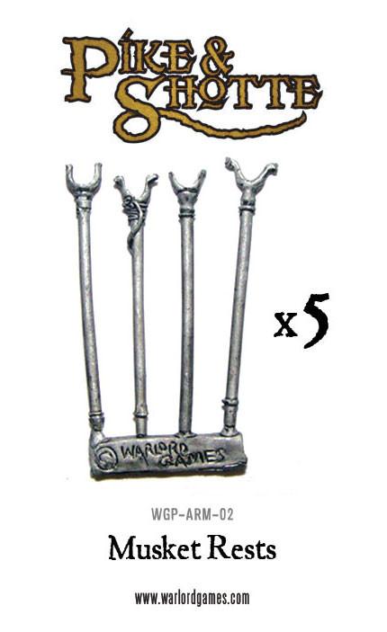Pike & Shotte: The English Civil Wars & Thirty Years War - 20 Musket Rests