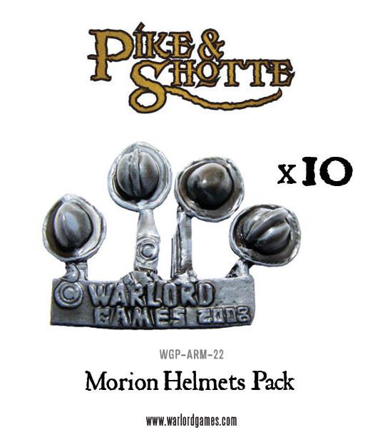 Pike & Shotte: The English Civil Wars & Thirty Years War - Morion helmets pack (40)