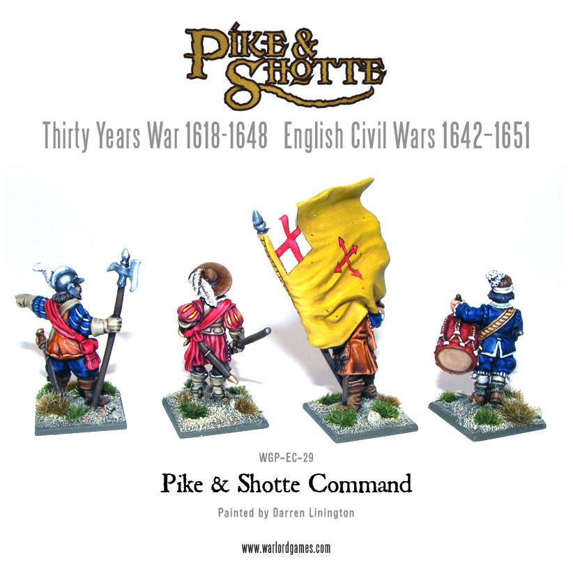 Pike & Shotte: The English Civil Wars & Thirty Years War - Command