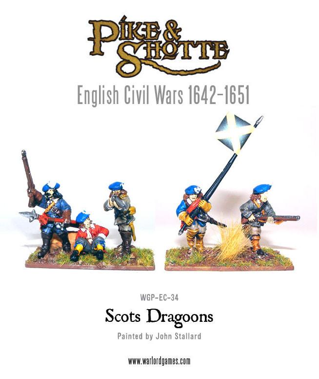 Pike & Shotte: The English Civil Wars & Thirty Years War - Scots Dragoons boxed set