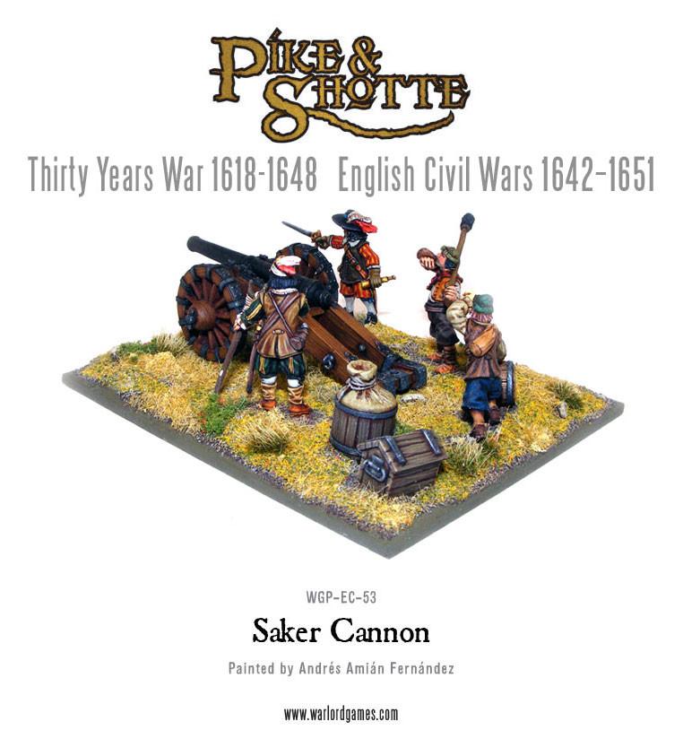 Pike & Shotte: The English Civil Wars & Thirty Years War - Saker Cannon