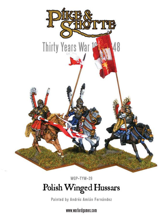 Pike & Shotte: The English Civil Wars & Thirty Years War - Polish Winged Hussars pack