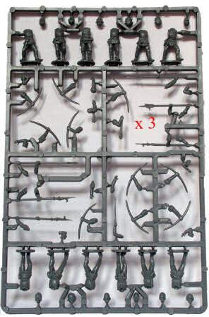 Hail Caesar: War of the Roses (1455-1485) - Wars of the Roses: Infantry (1455-1487) plastic boxed set