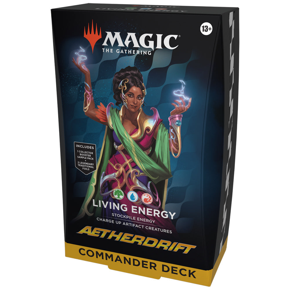 Aetherdrift Living Energy Commander Deck