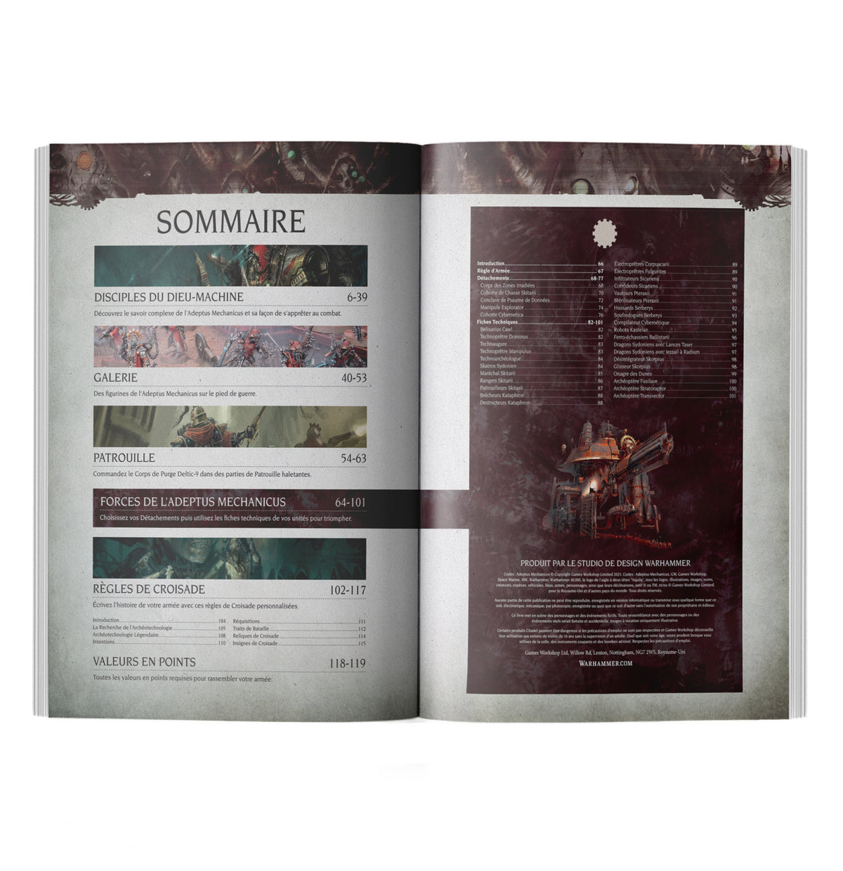 Codex: Adeptus Mechanicus (Français)