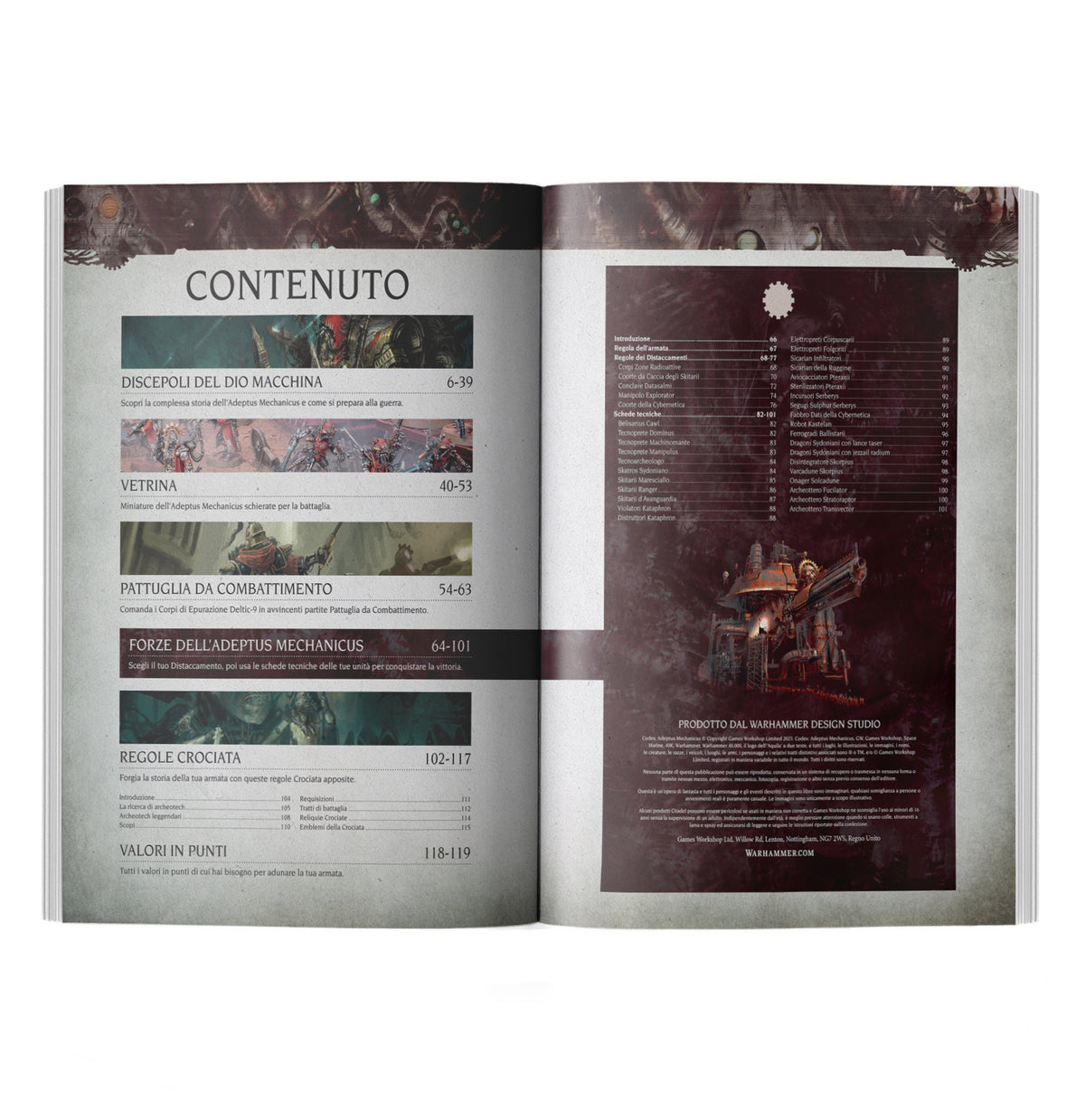 Codex: Adeptus Mechanicus (Italiano)