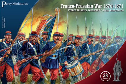 Black Powder: French - Franco-Prussian War French Infantry advancing