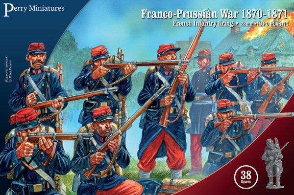 Black Powder: French - Franco-Prussian War French Infantry firing line