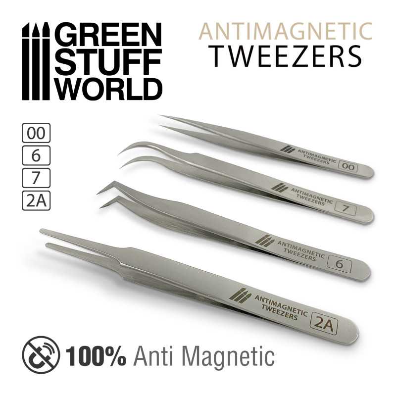Anti-magnetic modeling tweezers