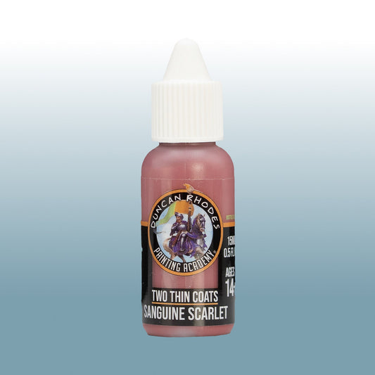 Two Thin Coats: Sanguine Scarlet