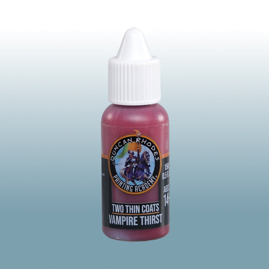 Two Thin Coats: Vampire Thirst Effect Paint