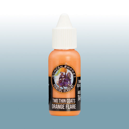 Two Thin Coats: Orange Flare