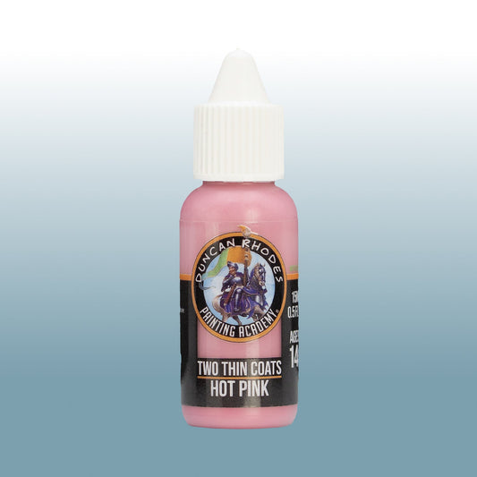 Two Thin Coats: Hot Pink