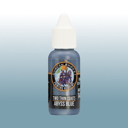 Two Thin Coats: Abyss Blue