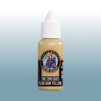 Two Thin Coats: Flak Gun Yellow