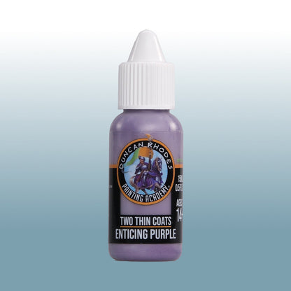 Two Thin Coats: Enticing Purple