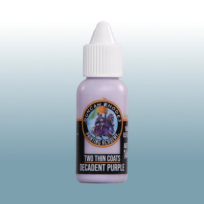 Two Thin Coats: Decadent Purple