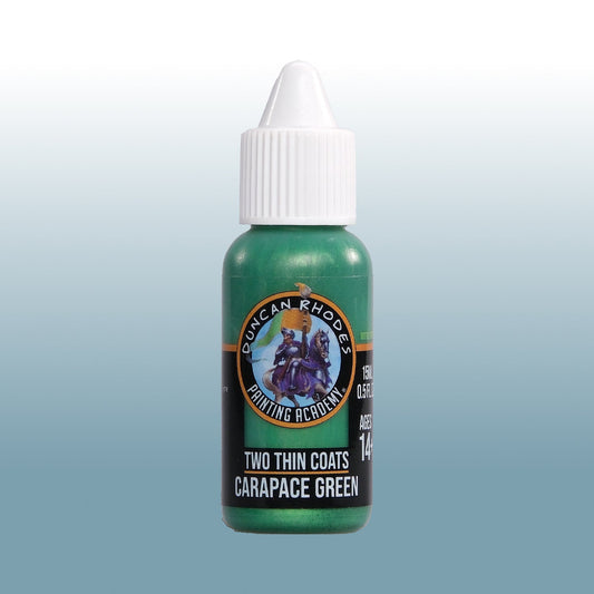 Two Thin Coats: Carapace Green