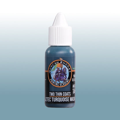 Two Thin Coats: Aztec Turquoise Wash