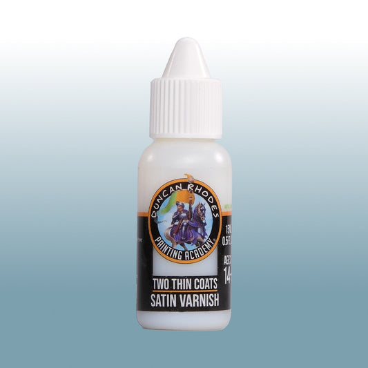 Two Thin Coats: Satin Varnish
