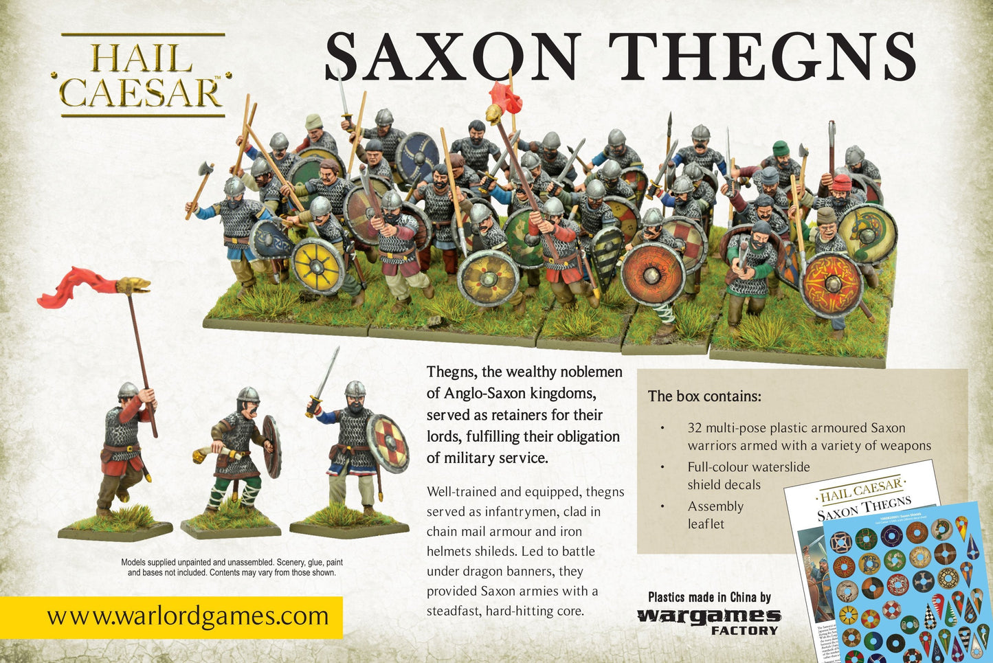 Hail Caesar: Dark Ages - Saxon Thegns