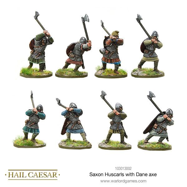 Hail Caesar: Dark Ages - Saxon Huscarls with Dane axe