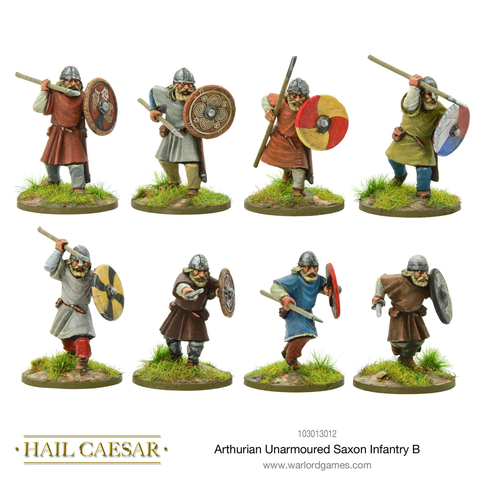 Hail Caesar: Dark Ages - Arthurian Unarmoured Saxon Infantry B
