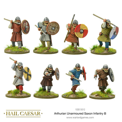 Hail Caesar: Dark Ages - Arthurian Unarmoured Saxon Infantry B