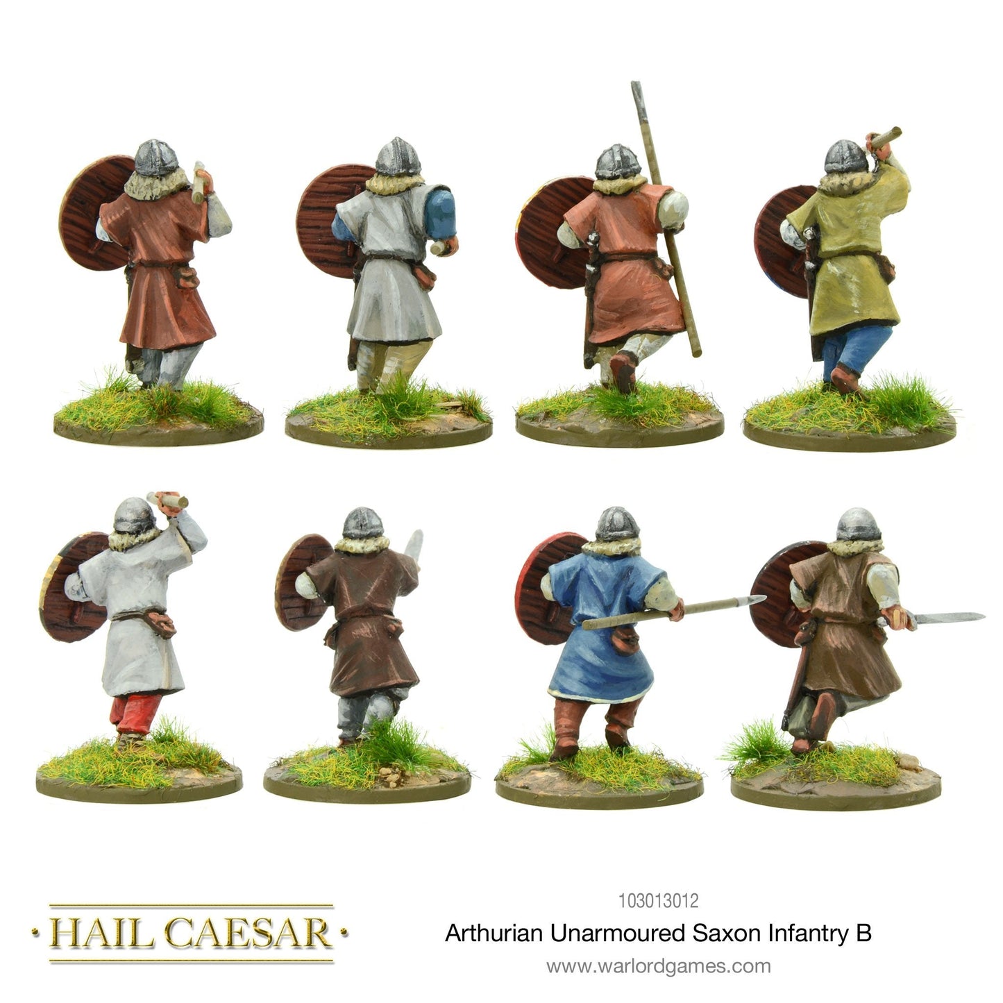 Hail Caesar: Dark Ages - Arthurian Unarmoured Saxon Infantry B