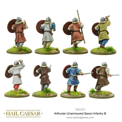 Hail Caesar: Dark Ages - Arthurian Unarmoured Saxon Infantry B