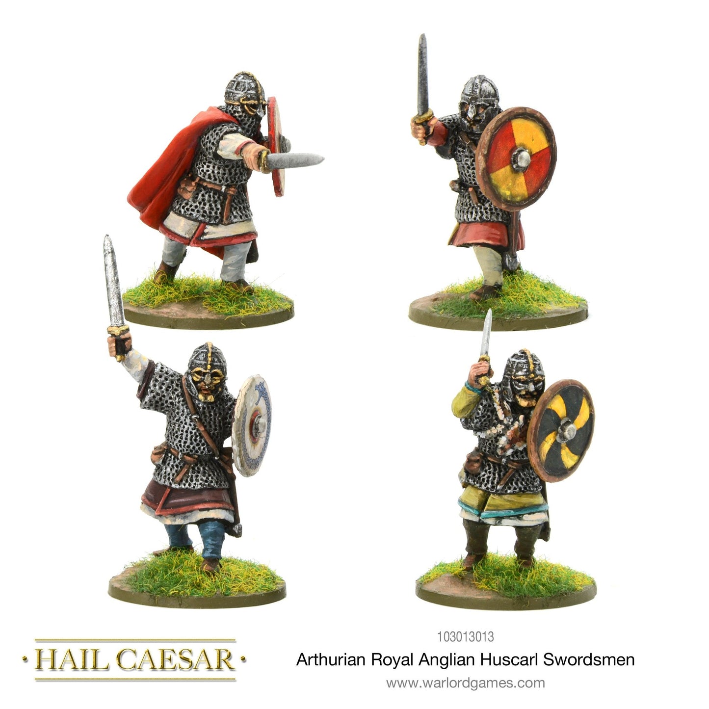 Hail Caesar: Dark Ages - Arthurian Royal Anglian Huscarl swordsmen