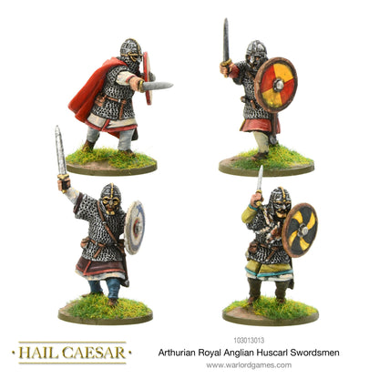 Hail Caesar: Dark Ages - Arthurian Royal Anglian Huscarl swordsmen