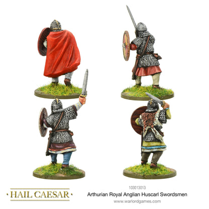 Hail Caesar: Dark Ages - Arthurian Royal Anglian Huscarl swordsmen