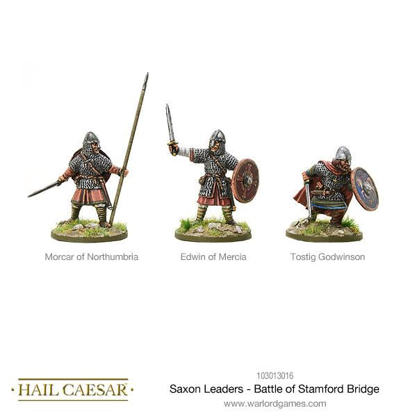 Hail Caesar: Dark Ages - Saxon Leaders - Battle Of Stamford Bridge