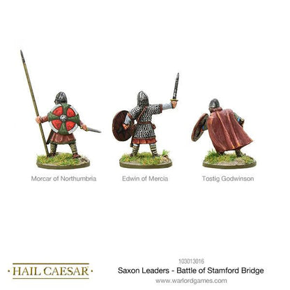 Hail Caesar: Dark Ages - Saxon Leaders - Battle Of Stamford Bridge