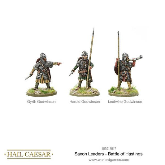 Hail Caesar: Dark Ages - Saxon Leaders - Battle Of Hastings